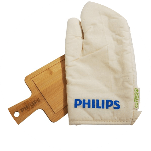 Philips - mini planche à découper & gant protection