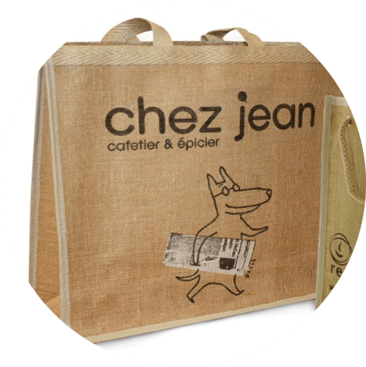 Chez-Jean - sac cabas jute