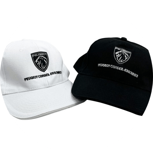 Groupe Gueudet - casquettes avec broderie peugeot corbeil essonnes